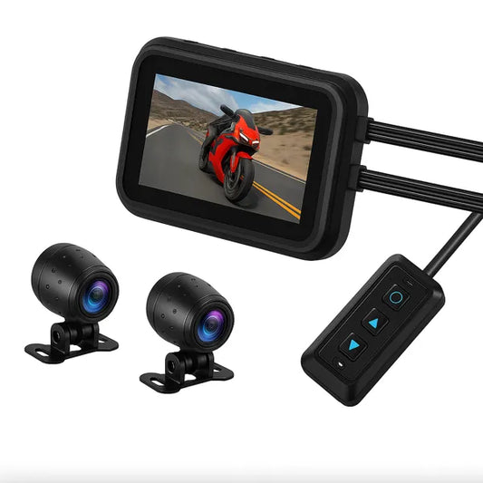 Dashcam moto étanche montée sur guidon - guide motard 2025