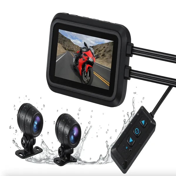 Dashcam moto connectée