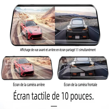 Rétroviseur Dashcam 2.5K avec Écran Tactile 10”
