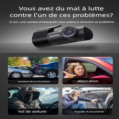 Mini caméra de tableau de bord de voiture
